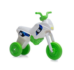 Trójkołowy jeździk dla dzieci MotorKid white/green