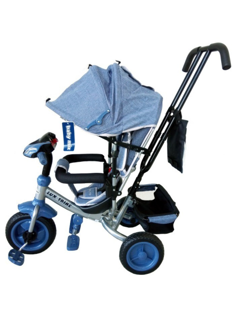 Rowerek trójkołowy Baby Mix Lux Trike New Blue Rowerek trójkołowy Baby Mix Lux Trike New Blue