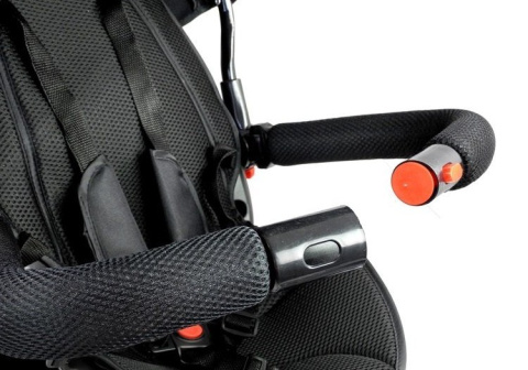 Rowerek trójkołowy Lean Toys PRO500 czarny 6m+