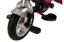 Rowerek trójkołowy Lean Toys PRO500 fioletowy