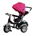 Rowerek trójkołowy Lean Toys PRO500 różowy