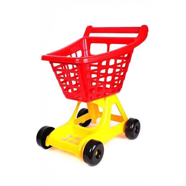 Wózek sklepowy do zabawy TECHNOK czerwony Wózek sklepowy do zabawy TECHNOK czerwony