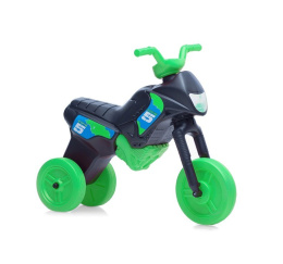 Trójkołowy jeździk dla dzieci MotorKid black/green