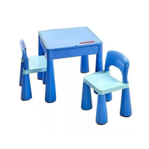 Zestaw mebli Tega Mamut Stolik + 2 krzesła blue