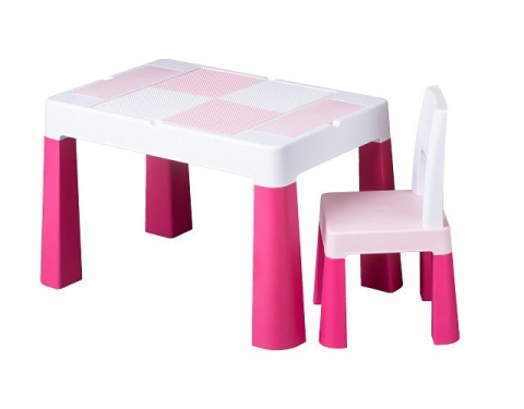 Zestaw mebli Tega Multifun Stolik + krzesełko pink