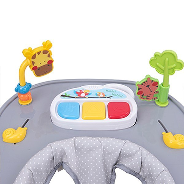 Chodzik dziecięcy 4Baby Walk'n Push Light Grey Chodzik dziecięcy 4Baby Walk'n Push Light Grey