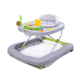 Chodzik dziecięcy 4Baby Walk'n Push Light Grey