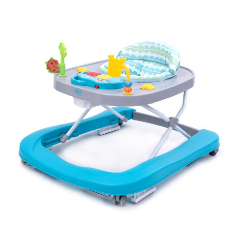 Chodzik dziecięcy 4Baby Walk'n Push Turkus 6m+