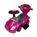 Jeździk z pchaczem 3w1 Lean Toys Mega Car pink