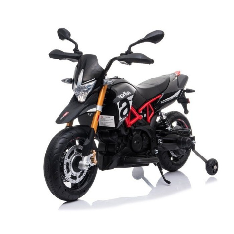 Motor na akumulator Lean Toys Aprilia A007 black