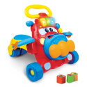 Smily Play chodzik jeździk 2w1 samolot sorter 000875 6m+
