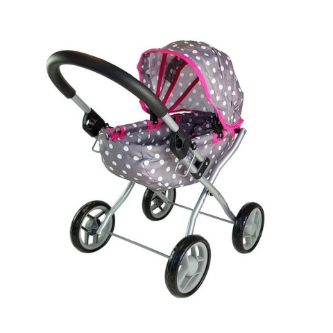 Wózek dla lalek Lean Toys Alice głęboki 5248 Wózek dla lalek Lean Toys Alice głęboki 5248