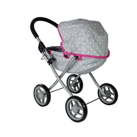 Wózek dla lalek Lean Toys Alice głęboki 5249 3l+ Wózek dla lalek Lean Toys Alice głęboki 5249 3l+