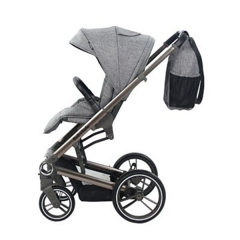 Wózek wielofunkcyjny 2w1 BabySafe Lucky Black + adaptery Wózek wielofunkcyjny 2w1 BabySafe Lucky Black + adaptery