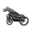 Wózek wielofunkcyjny 2w1 BabySafe Lucky Grey + adaptery