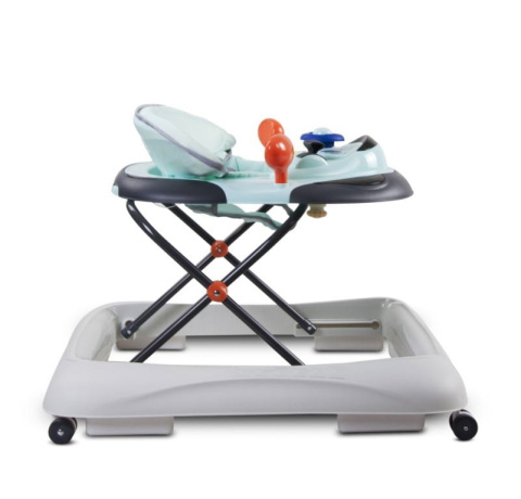 Chodzik z kierownicą Sun Baby turkusowo-szary 6m+