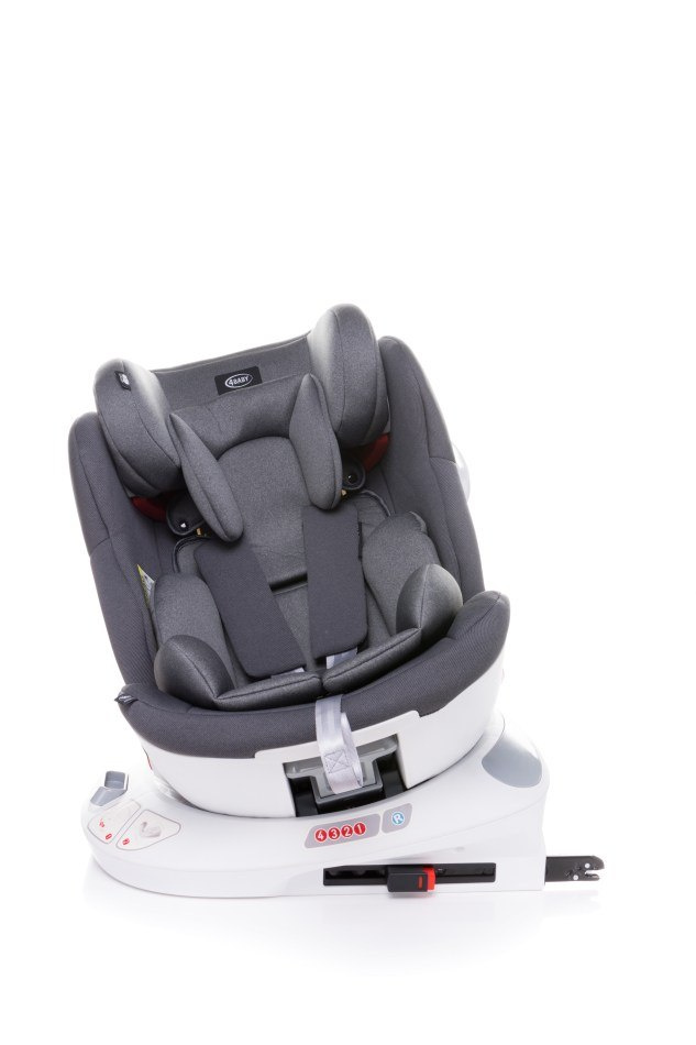 Fotelik samochodowy 0-36 kg 4Baby Space-Fix Grey Fotelik samochodowy 0-36 kg 4Baby Space-Fix Grey