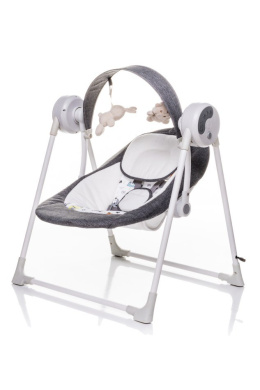 Huśtawka elektryczna - bujak 4Baby Swing Grey