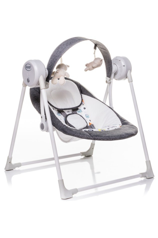 Huśtawka elektryczna - bujak 4Baby Swing Grey Huśtawka elektryczna - bujak 4Baby Swing Grey
