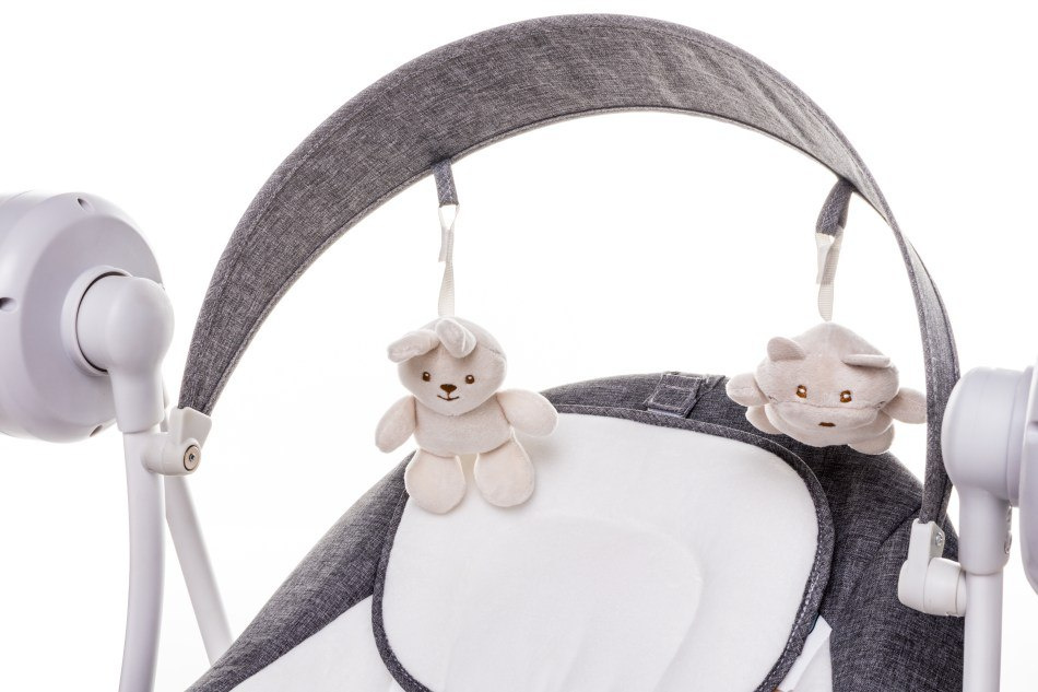Huśtawka elektryczna - bujak 4Baby Swing Grey Huśtawka elektryczna - bujak 4Baby Swing Grey