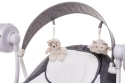 Huśtawka elektryczna - bujak 4Baby Swing Grey