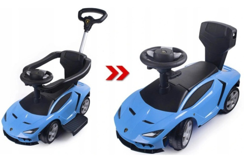 Jeździk, chodzik, pchacz Lamborghini 3726 Orange 2l+