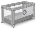 Łóżeczko turystyczne Lionelo Stefi Grey Concrete Multicolor