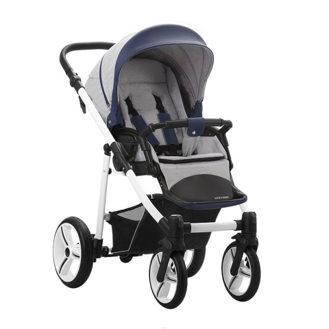 Wózek 2w1 Bebetto Vulcano SL02 biała rama