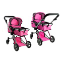 Wózek dla lalek Lean Toys Alice 2w1 głęboko-spacerowy 3815 3l+