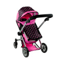 Wózek dla lalek Lean Toys Alice 2w1 głęboko-spacerowy 3815 3l+