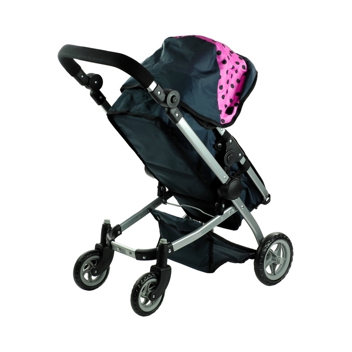 Wózek dla lalek LEAN Toys Alice 2w1 głęboko-spacerowy 3817 Wózek dla lalek LEAN Toys Alice 2w1 głęboko-spacerowy 3817