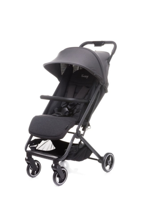 Wózek spacerowy 4Baby Twizzy Dark Grey spacerówka