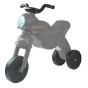 Motorek biegowy Enduro jeździk Lean Toys srebrny