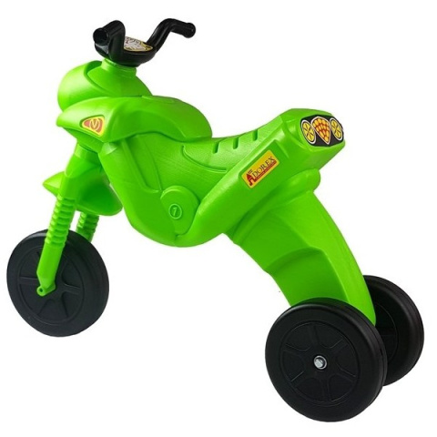 Motorek biegowy Enduro jeździk Lean Toys zielony Motorek biegowy Enduro jeździk Lean Toys zielony