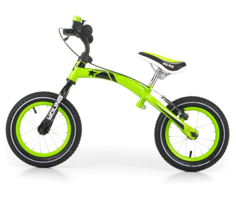 Rowerek biegowy Milly Mally Young Green