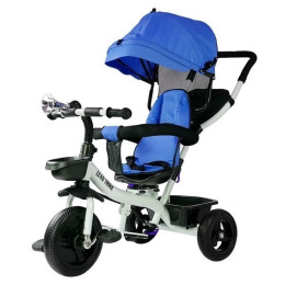 Rowerek trójkołowy Lean Toys PRO300 niebieski