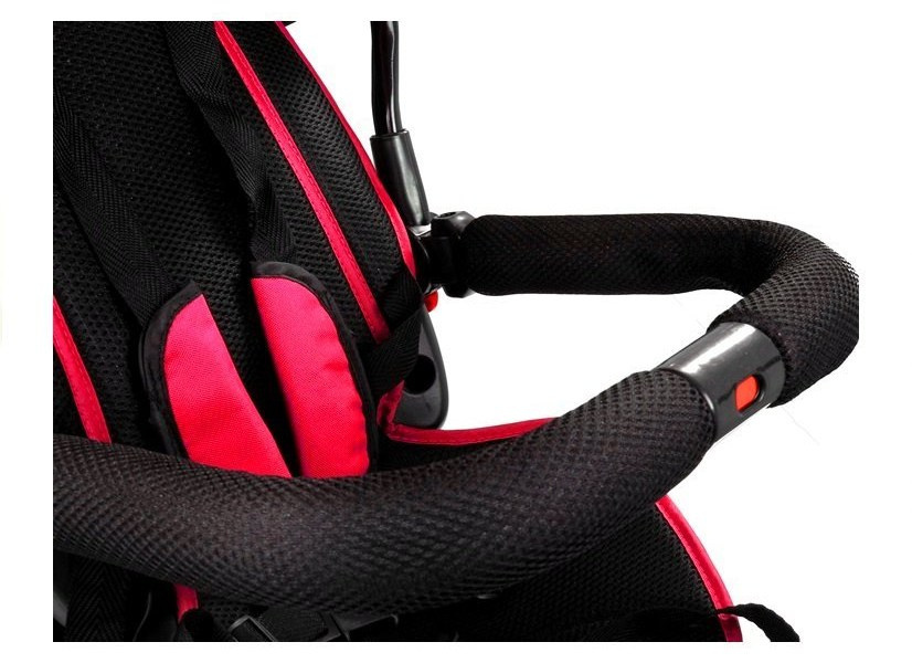 Rowerek trójkołowy Lean Toys PRO500 czerwony 7671 Rowerek trójkołowy Lean Toys PRO500 czerwony 7671