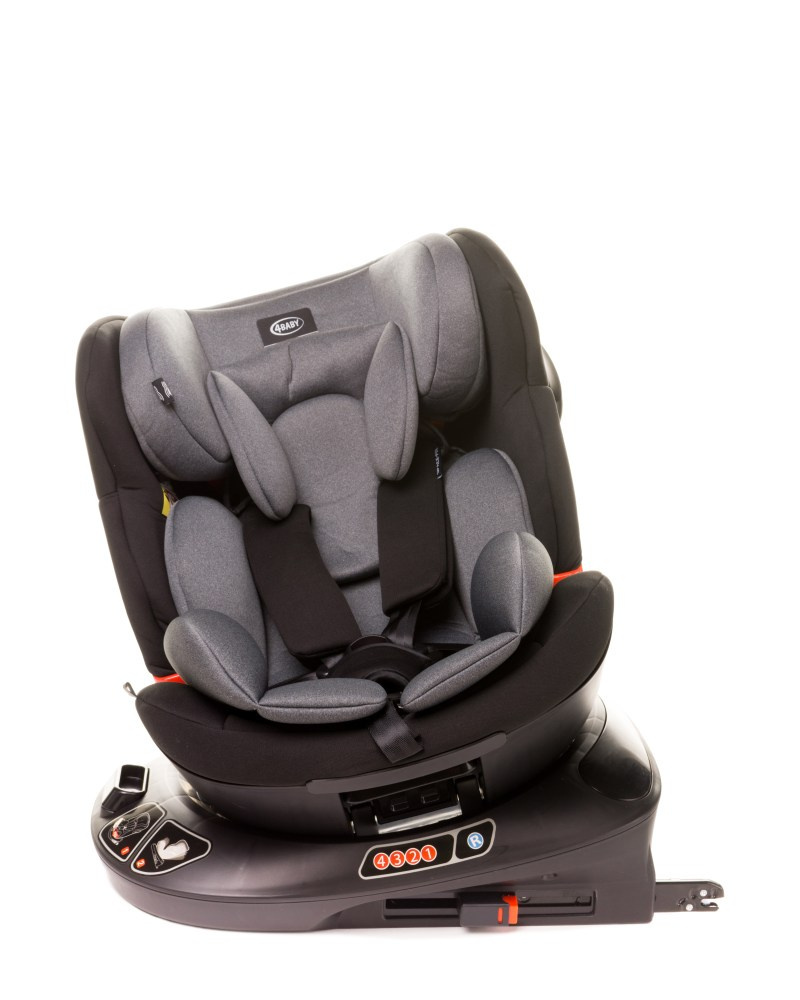 Fotelik 0-36 kg 4Baby Space-Fix Graphite obrotowy Fotelik 0-36 kg 4Baby Space-Fix Graphite obrotowy