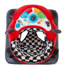 Chodzik wyścigówka Sun Baby czarno-czerwony B01.023.1.2 6m+