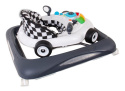 Chodzik wyścigówka Sun Baby czarno-biały B01.023.1.1 6m+