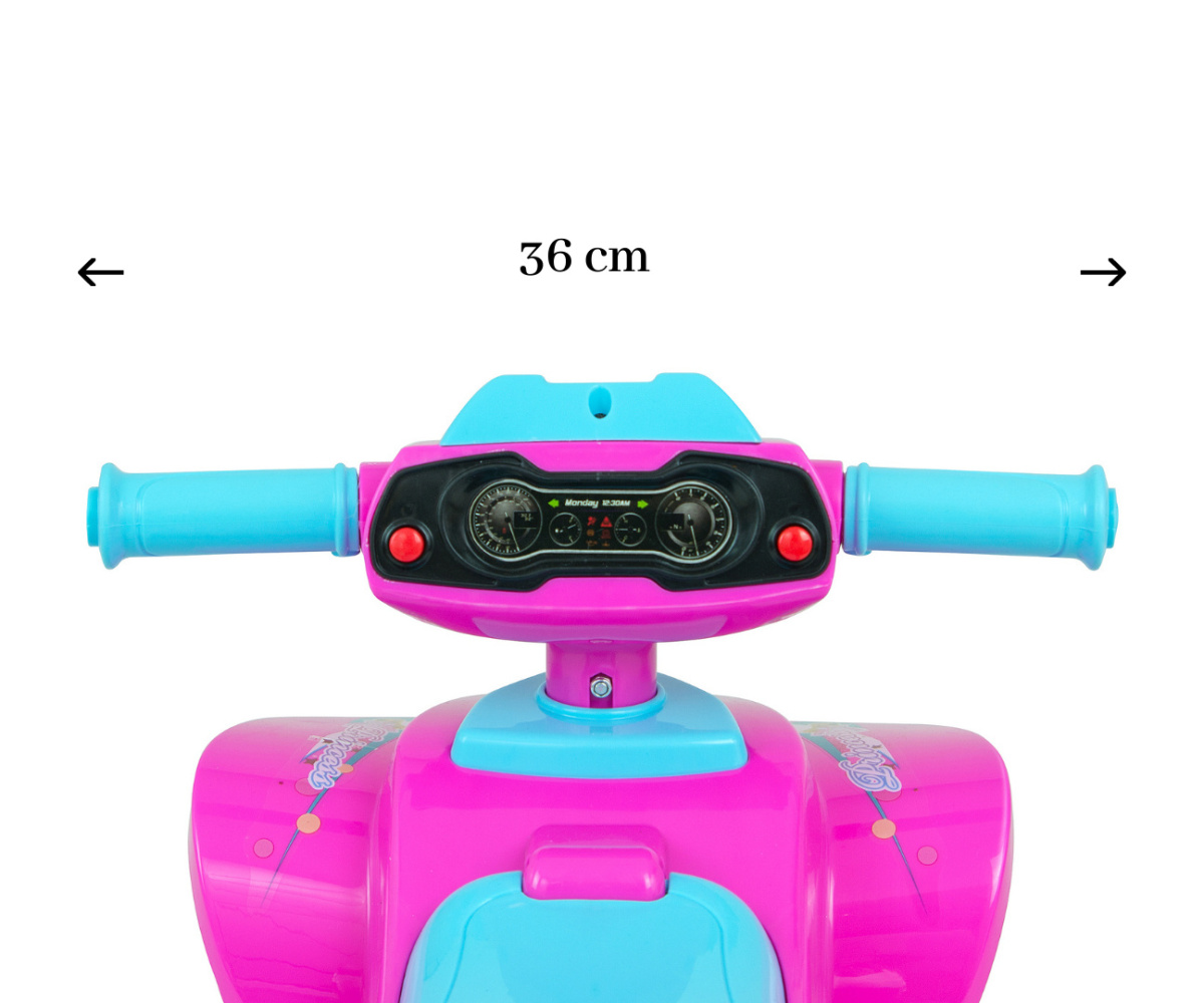 Pojazd dla dzieci quad Milly Mally Monster Navy Pojazd dla dzieci quad Milly Mally Monster Navy