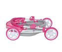 Wózek dla lalek Milly Mally Dori Prestige Pink 3l+