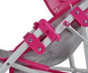 Wózek dla lalek Milly Mally Natalie Prestige Pink 3l+