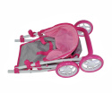 Wózek dla lalek Milly Mally Natalie Prestige Pink 3l+
