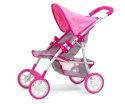 Wózek dla lalek Milly Mally Natalie Prestige Pink 3l+