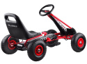 Gokart na pedały pompowane koła SP0153 green