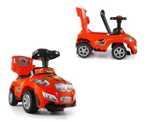 Jeździk 3w1 pojazd Milly Mally Happy Blue/Orange Jeździk 3w1 pojazd Milly Mally Happy Blue/Orange
