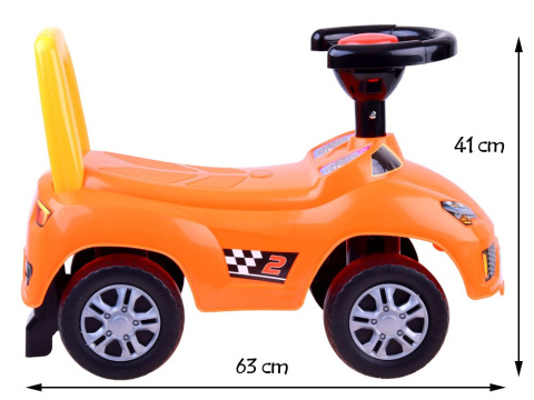 Jeździk dla dziecka auto sportowe pchacz ZA2795 PO Jeździk dla dziecka auto sportowe pchacz ZA2795 PO