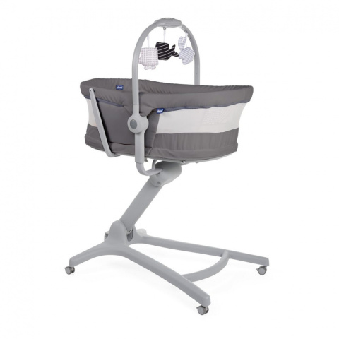 Leżaczek łóżeczko fotelik Chicco Baby Hug 4w1 AIR Dark Grey