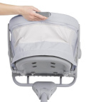 Leżaczek łóżeczko fotelik Chicco Baby Hug 4w1 AIR Dark Grey